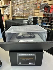 LAMBORGHINI VENENO GRIGIO METALLURO 1/64 RESIN CAR BY PANTHEOM MODEL 149 MADE