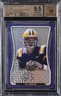 2020 LEAF METAL DRAFT AUTOS PURPLE PRISMATIC #BAJB1 JOE BURROW #/25 BGS 9.5