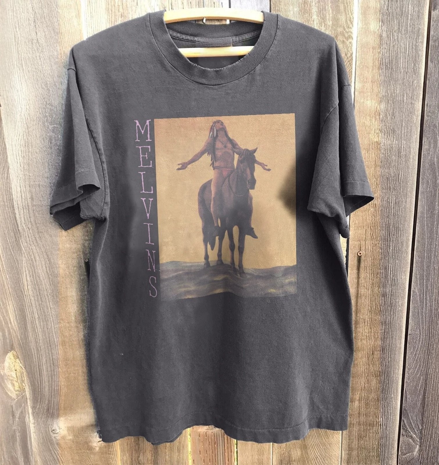 Melvins Lysol Unisex Graphic Tee Vintage Cotton T-Shirt S-5XL