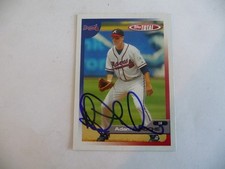 ADAM LaROCHE ATLANTA BRAVES AUTOGRAPHED 2005 TOPPS BASEBALL CARD