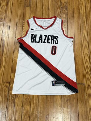 #ad Damian Lillard Portland Trailblazers Swingman Jersey Men#x27;s Large $19.99