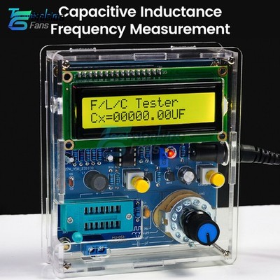 DC 5V Digital LCD Inductance Capacitance Meter Frequency Tester DIY Kits