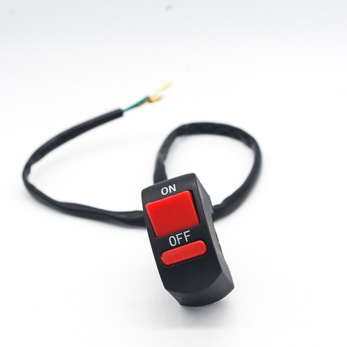 Motorcycle 7/8" Handlebar Mount ATV Dirt Bike Kill Light ON-OFF Button Switch - Imagen 4 de 6