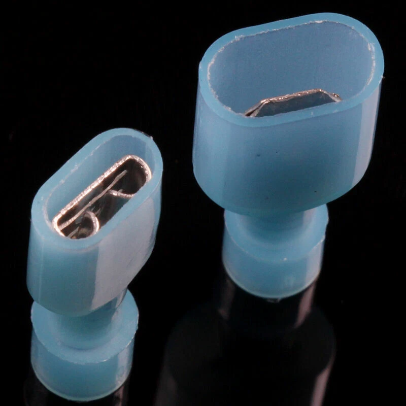 Kit de terminales conectores de cable de crimpado eléctrico de nailon surtido aislado 240 piezas Foto 3 de 4