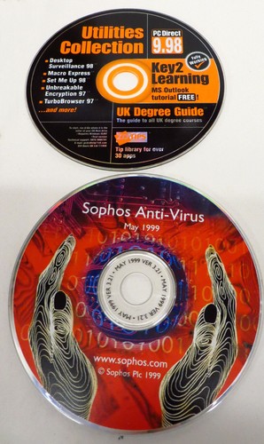 18 PC magazine Software CDs bundle 97-03 PC Plus/Direct etc Linux 405 utilities - Photo 3/10