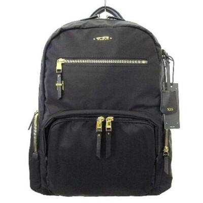 Tumi Voyageur Carson Backpack - Black / Silver (109963-1077) for