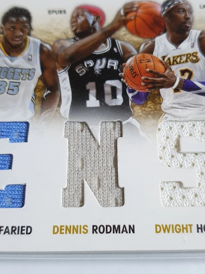 2012 Preferred Booklet #PATCH /199 Seven Jersey Patches - Duncan Rodman Garnett - Image 4 of 4
