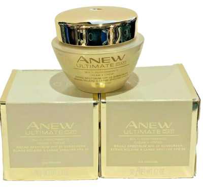 Avon Anew Ultimate Day Cream for 50 years or older 2 CREAMS expiration 2025