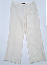Talbots Heritage Dress Pant Ecru 14 Fully Lined
