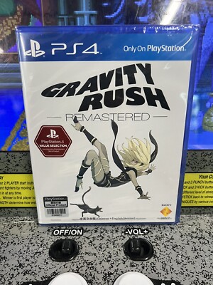 2015 PS4 Gravity Rush Remastered Rare PlayStation 4 Chinese + English NEW SEALED