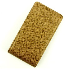 Chanel iPhon case COCO Bronze Woman Authentic Used Y5216