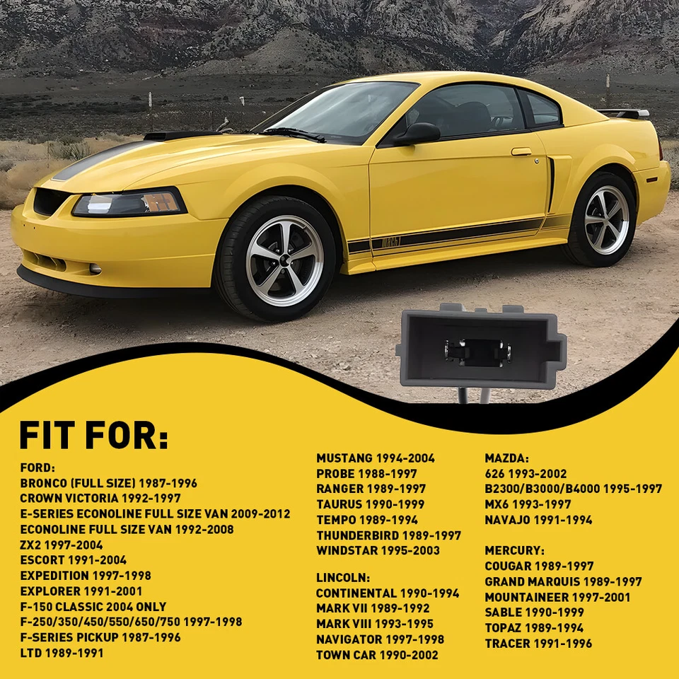 Arnés de enchufe adaptador conector altavoz 72-5512 4 piezas para Ford Explorer 1991-2001 Foto 3 de 4