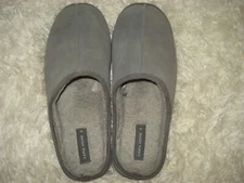 Zara Home Collection Mens Size 43 EU Grey Suede Slip On Warm Slippers 