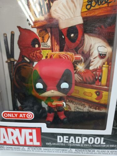 Funko Pop! Comic Covers: Chimichanga Deadpool #62 Target Exclusive New Bx Damage - Picture 7 of 8
