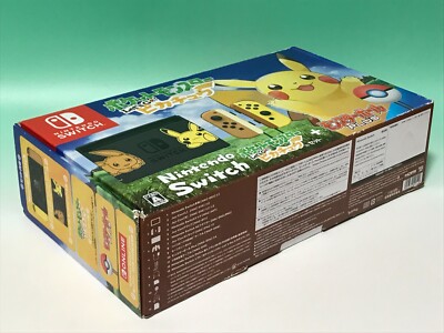 Nintendo Switch Pokemon Let's Go! Pikachu Set Limited