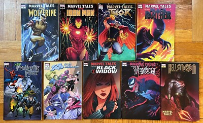 MARVEL TALES lot - 9 comics - Wolverine Iron Man Thor Black Panther Venom etc