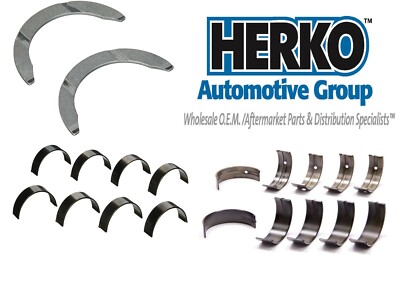Main & Rod Bearing 4B1972H, 5M1959H & Thrust 1T1957 Kit For Acura Honda 86-06