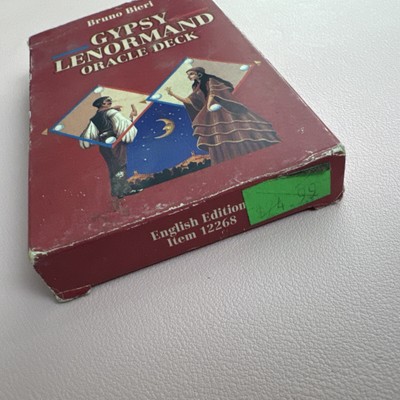 Gypsy Lenormand Oracle Deck by Bruno Bieri 1994 AGM Rare HTF | eBay
