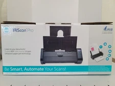 IRIScan v5Pro Portable Duplex Document Color Scanner USB 20PPM