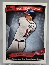 2010 Topps #PP-39 Chipper Jones Peak Performance