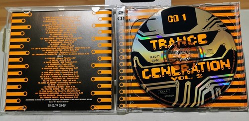 CD DISCO PROGRESSIVE TRANCE GENERATION VOL.2 1999 RARO! OTTIME CONDIZIONI - Foto 7 di 8