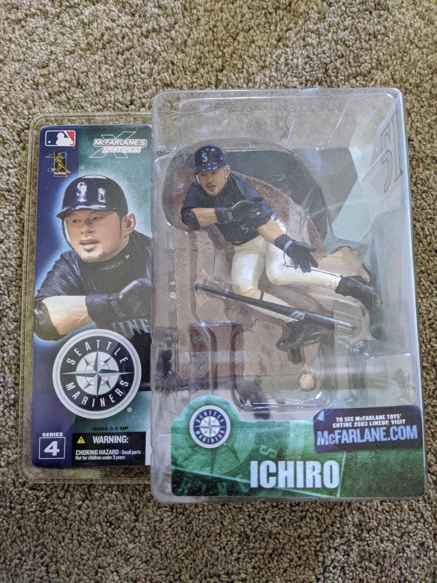 McFarlanes SportsPicks MLB Series 4 Seattle Mariners ICHIRO Figure