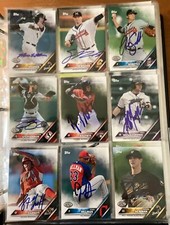 2016 TOPPS PRO DEBUT SIGNED AUTOGRAPHED CARDS