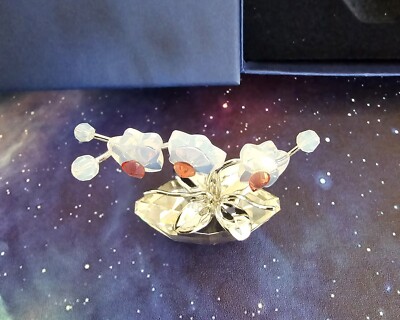 Swarovski Crystal Orchid Flower Figurine - 869948 | eBay