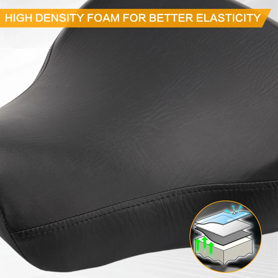 Driver Rider Solo Seat For Harley Sportster XL883 1200 72 48 Custom 1983-2003 Foto 4 de 4