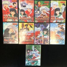 Lot of 9 Inuyasha DVDs Vol. 2 - 4, 7 - 9, 11, 13, 14