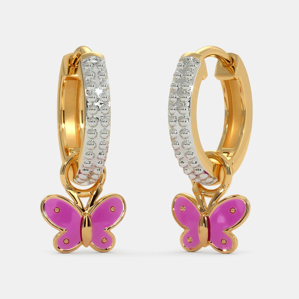 Hoop Earrings in 10k Yellow Gold 3.403 Gram-image