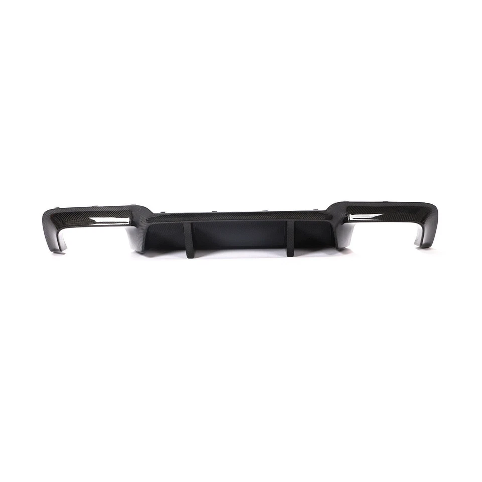 100% REAL CARBON Rear Bumper Diffuser Lip Spoiler Body Kit For BMW F10 M5 12-17 Foto 3 de 4