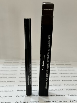 M.A.C MAC FLUIDLINE PEN CRAYON FLUIDLINE VINTAGE BROWN NEW IN BOX