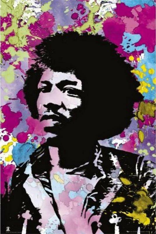 Jimi Hendrix : Colours - Maxi Poster 61 x 91.5 cm new and sealed