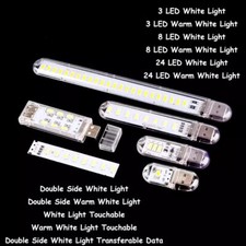 Portable Mini USB LED Flexible Night Light Desk Reading Lights For Laptop Mobile