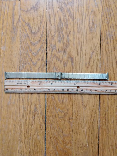 12k Gold Filled Original Forstner Komfit 15mm NASA Style Vintage Watch Band