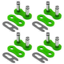 Caltric 520 Chain Master Link For Motorcycle Bike ATV Connecting Link Green