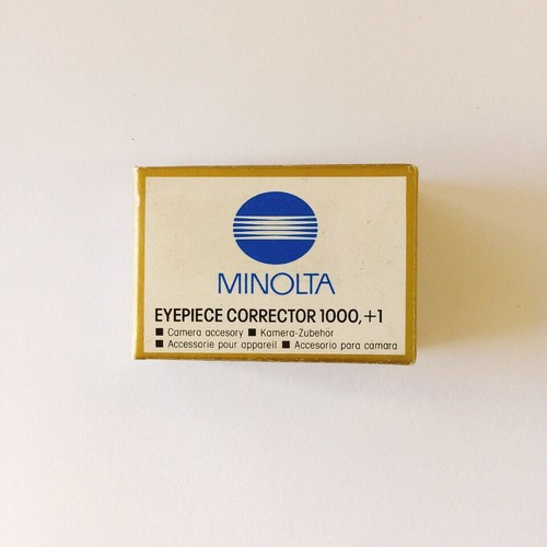 Minolta +1.0 Corrector de Oculares 1000 Dioptrías Lente para Instrucciones Serie α - Imagen 7 de 11
