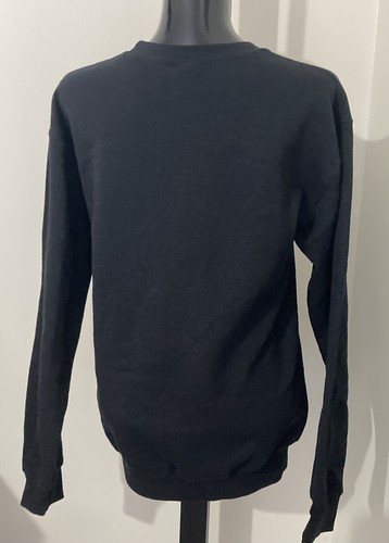Drink Coffee, Read Books, Be Happy - Adult Size Small Reader’s Sweatshirt, black - Picture 5 of 11