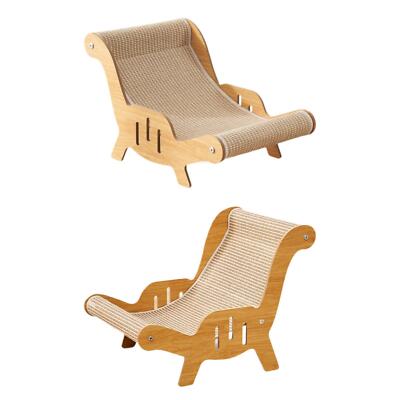 Sisal Katzenauflage Stuhl, Katzenbett zur Krallenpflege, Loungesessel für kleine Haustiere