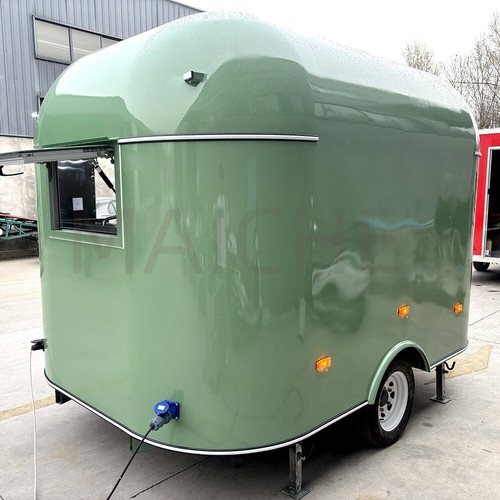 Mobile Kitchen Punk Style Icecrem Trailer Food Truck for Hot Dog Customizable - Picture 6 of 14