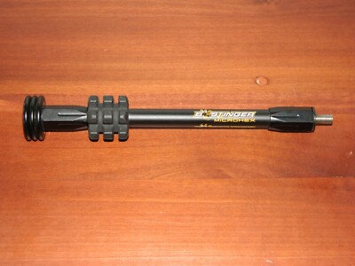 Bee Stinger MicroHex 8'' Stabilizer in Matte Black- B Stinger
