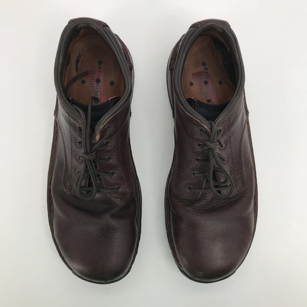 Red Wing 6704 Steel Toe Work Shoes Brown Leather Oxford Mens 9.5 D SD ASTM Red Wing Shoes | Shoes | Red Wing Brown Mens Brown Leather  main image 2