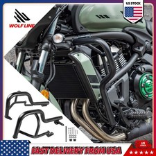 WOLFLINE Engine Guards Frame Bumper Crash Bars For VN EN 650 Vulcan S 2015-2025