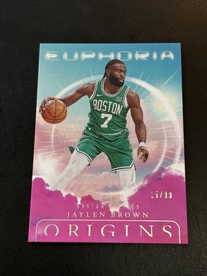 Jaylen Brown Euphoria Pink Parallel /99 - 2024-25 Origins Basketball #2