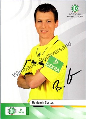 Original autograph Benjamin Cortus referee /// autograph autograph 253881