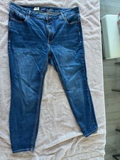 Old Navy Women's Rockstar Skinny High Rise Blue Denim Jeans Size 20 Plus