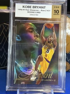 Kobe Bryant 1996 Flair Showcase #31 Row 2 Price Guide Kobe Bryant 1996 Flair Showcase #31 Row 2 Price Guide