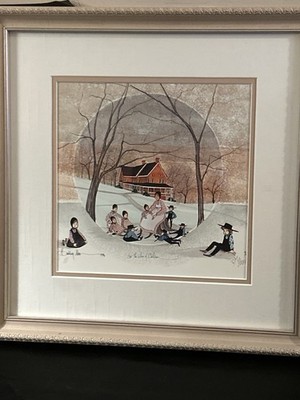 Dudley Moon  For the Love of Children  Signed Limited Edition Print Framed 1996