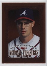 1997 Donruss Preferred National Treasures Bronze Greg Maddux #196 HOF 05v0